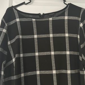 Black and white dress